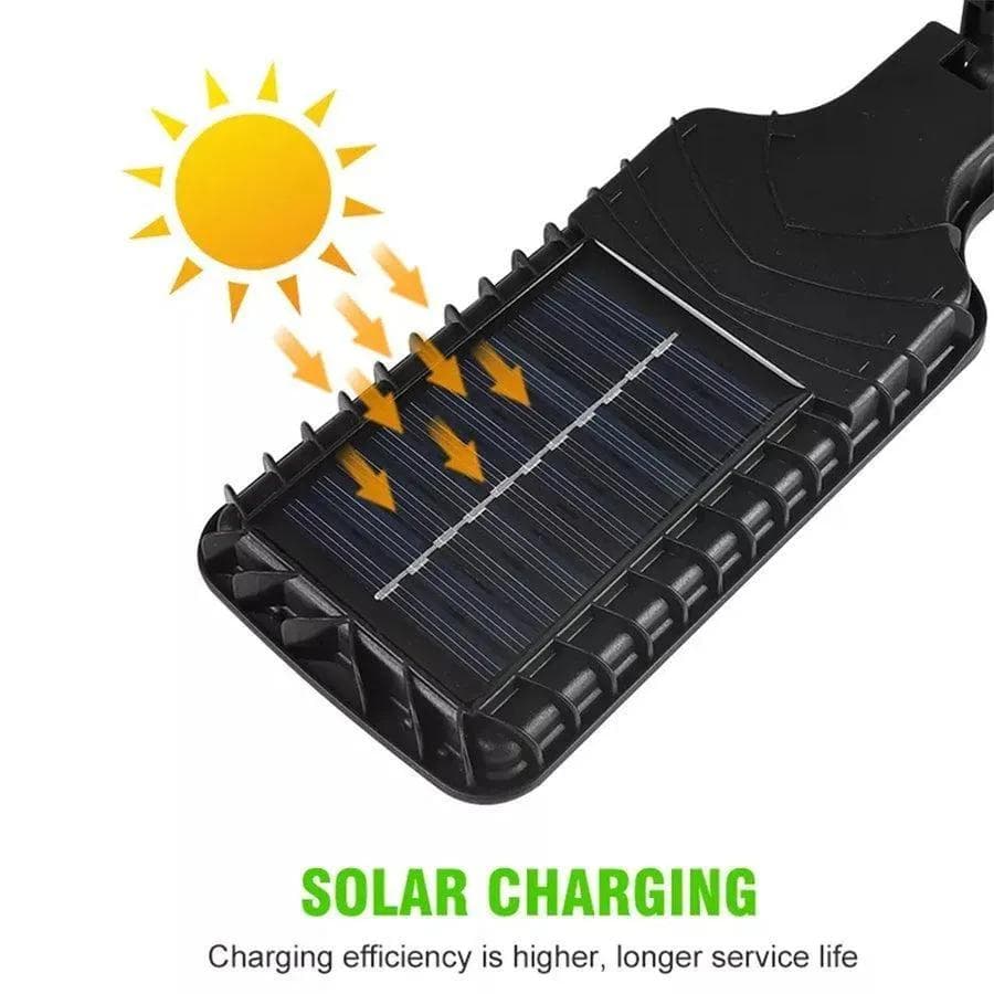 Intelligent Motion Sensor Solar Wall Lamp 200mAh Multicolor