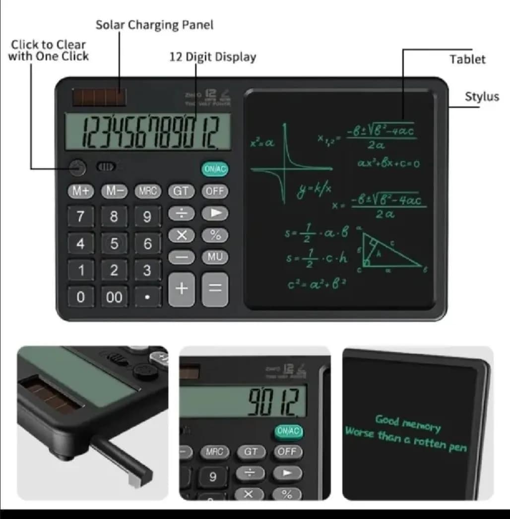 Multifunctional Lcd Writing Tablet for Kids 1-10 Years