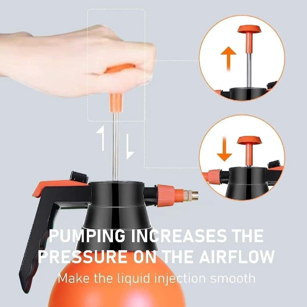 Water Pressure Nozzle 2L ABS Floral Fragrance