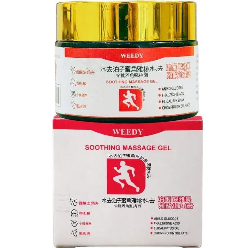 Weedy Soothing Massage Gel 50ml for All Skin Types