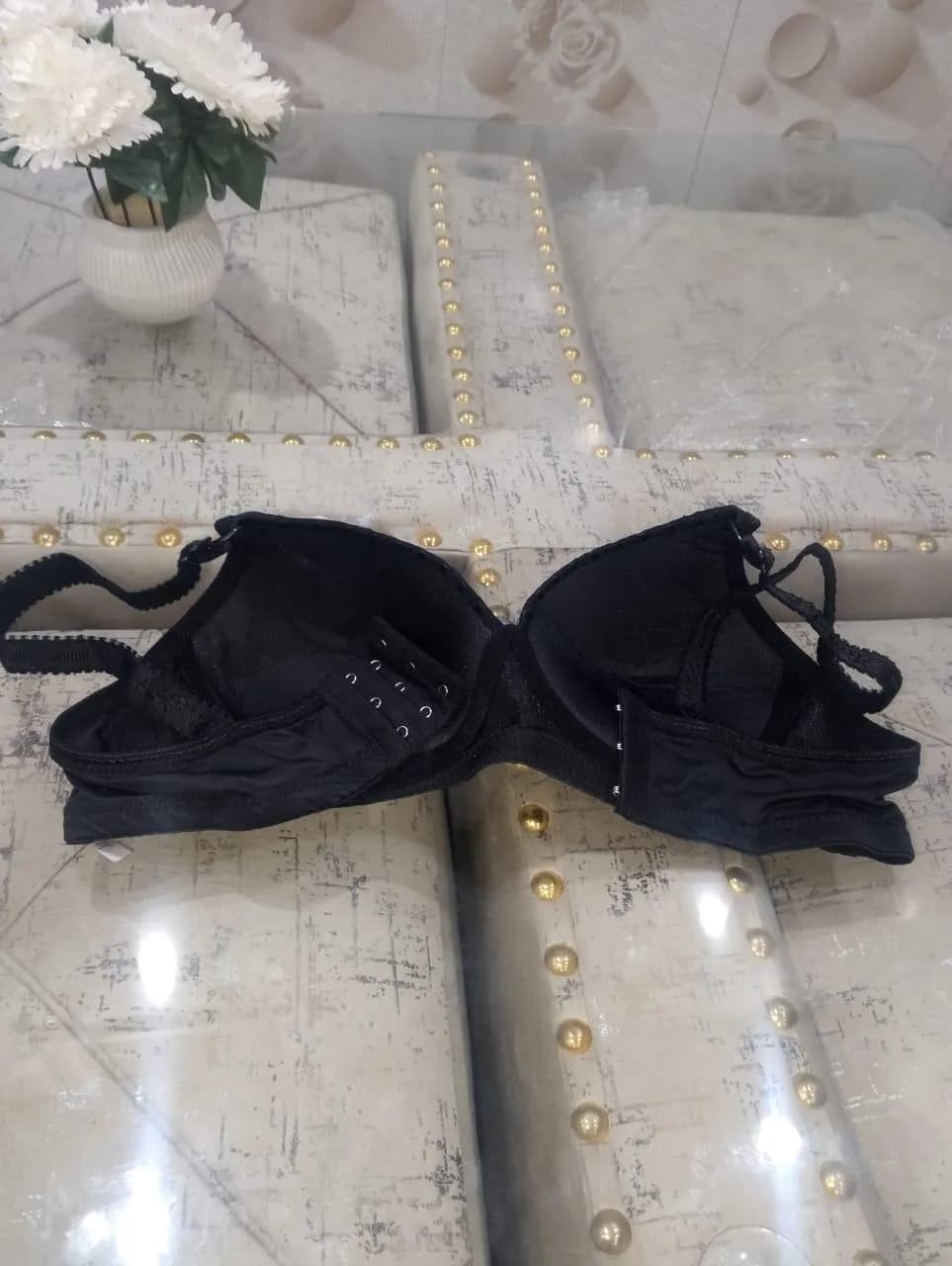 Black Spandex Padded Bra for Daily Wear Pakistan