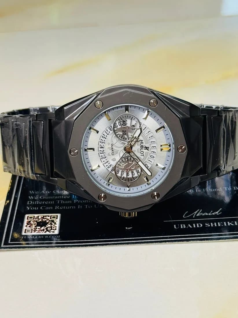 New stylish Hublot "Black Prism" watch