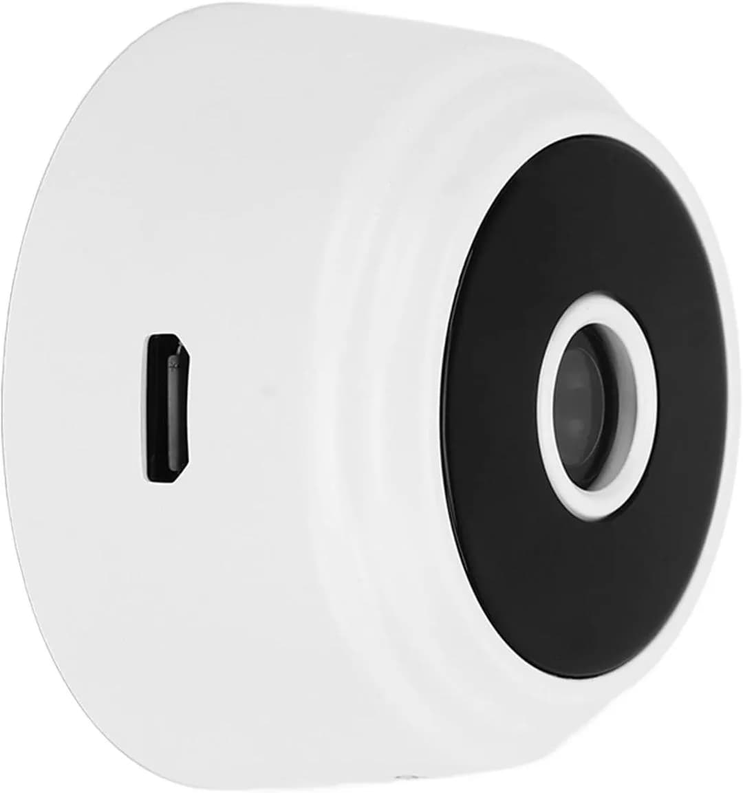 Mini Camera 1080P Magnetic Cover White