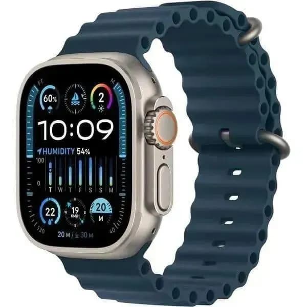 Men's Smart Watch with Silicone Band & Digital Display