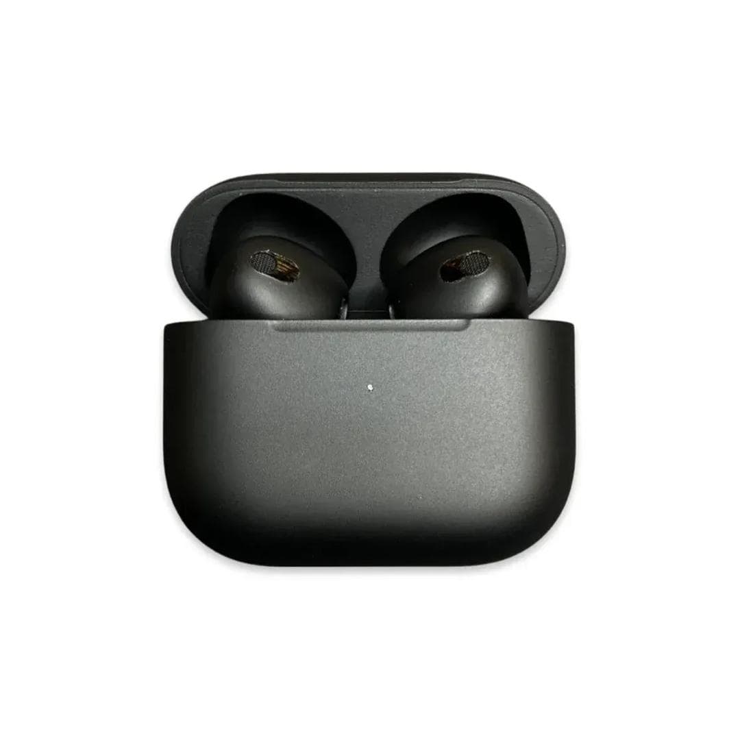 Black Wireless Earbuds with Charging Case