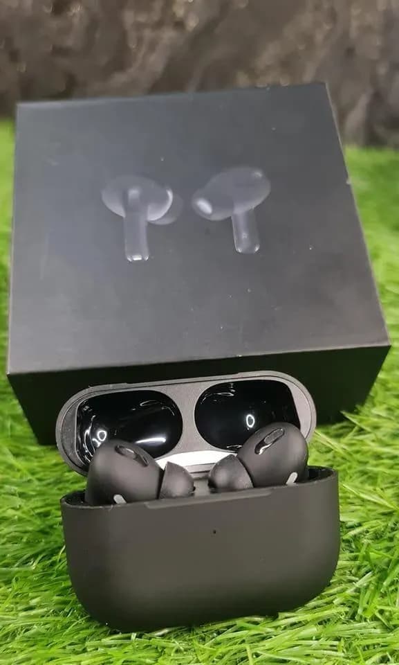 Black Airpods with Long Battery & Fast Charge