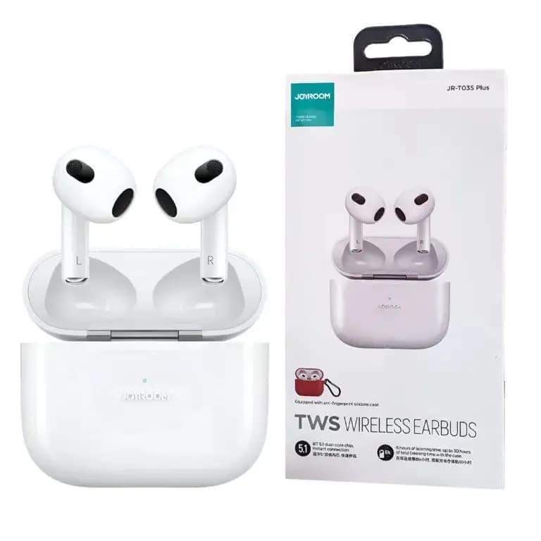 Joyroom JR-T03S Plus 4th Generation TWS Bluetooth Earbuds Airpods