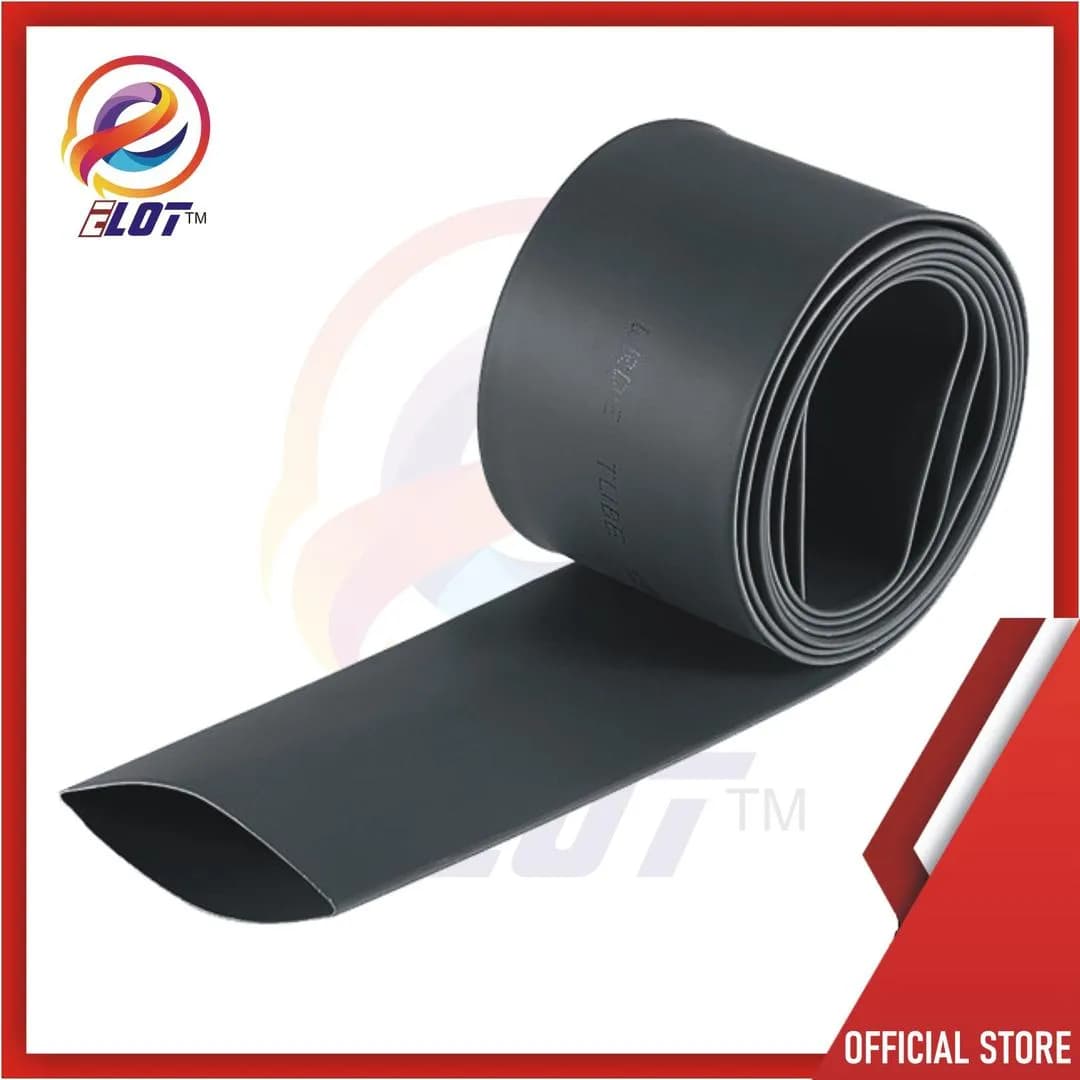 Heat Shrink Tubing 30MM Black ABS Waterproof