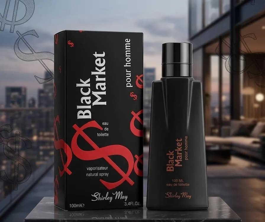 Men Oceanic Fragrance Perfume Black Bottle 100ml