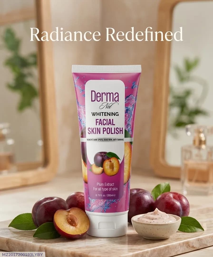 Derma Skin Polisher 50ml Whitening Cream for All Skin Types