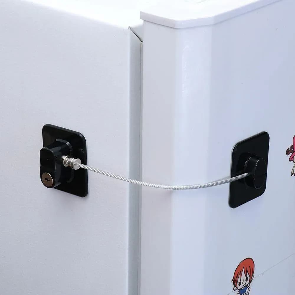 Fridge Lock & Keys - Secure Your Food with Convenience