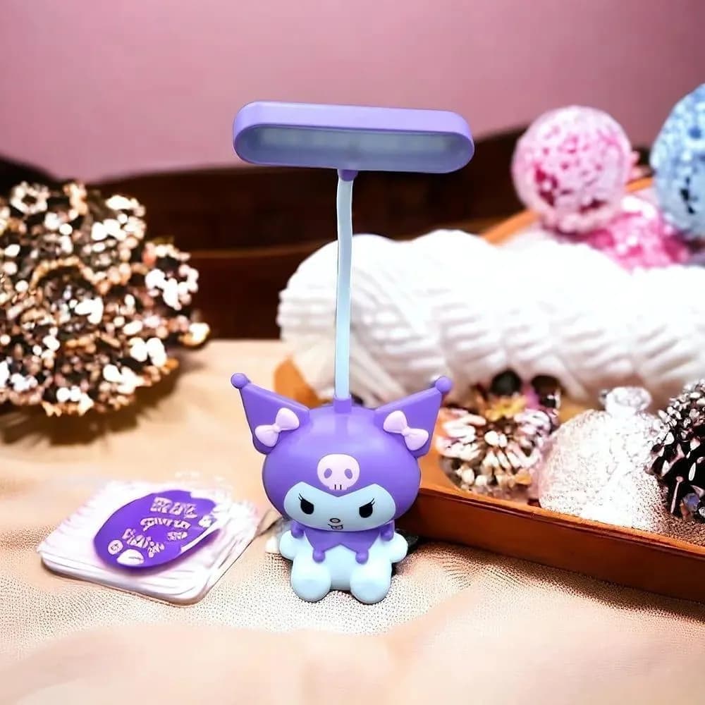 Rechargeable Cat Table Lamp Multicolor ABS Plastic