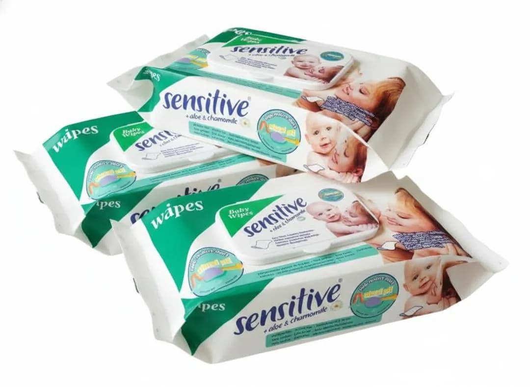 Premium Cotton Baby Wet Wipes Daily Use All Season Soft