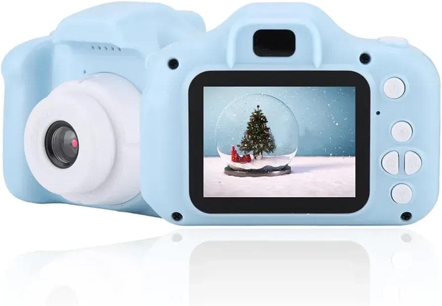 Pink Mini Camera for Kids Teens Rechargeable