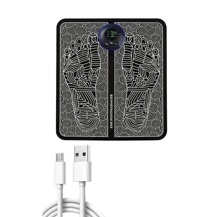 Silicone Foot Massager Mat Black