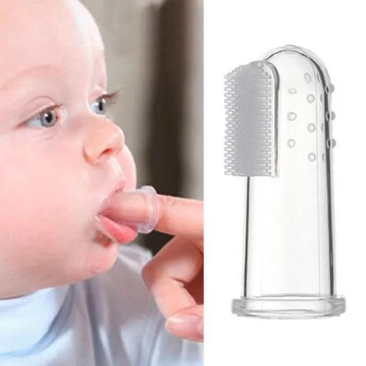Silicone Finger Toothbrush for Babies Daily Use