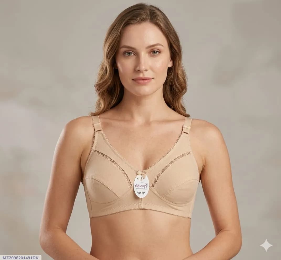 Cotton Lace Work Lightweight And Breathable Bra Top