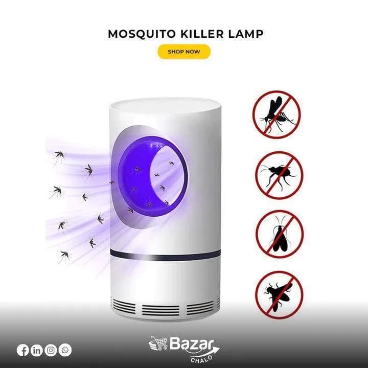 Electric Mosquito Killer Lamp UV Light Silent Home Use