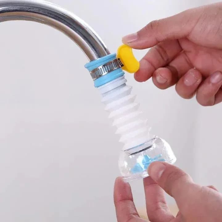 Rotating Tap Faucet Extenders Set of 3 ABS Plastic