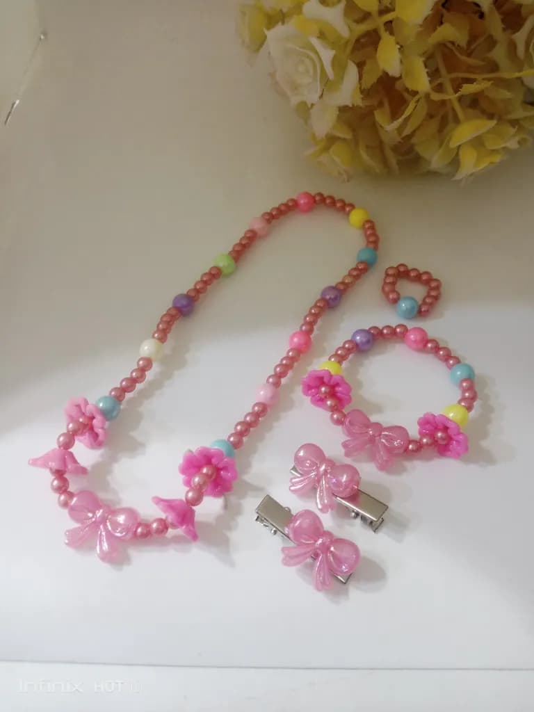 Girl's Plain Jewellery Set
