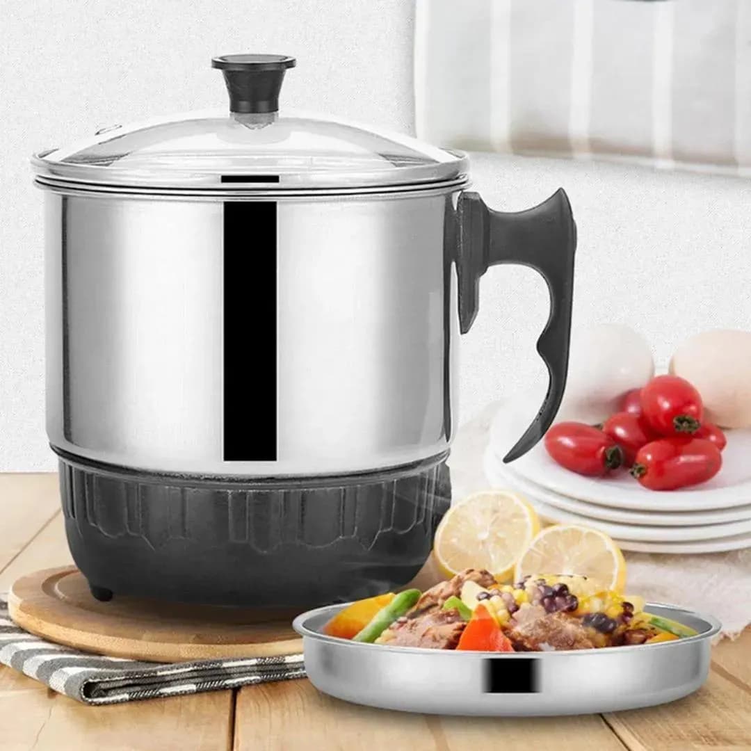 Electric Kettle 3L Stainless Steel Black Handle
