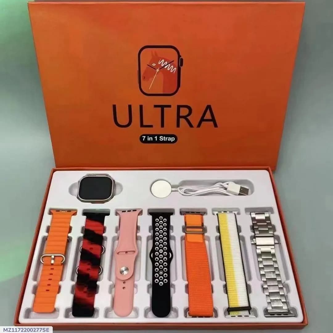 7-in-1 Smart Watch with 7 Straps Set