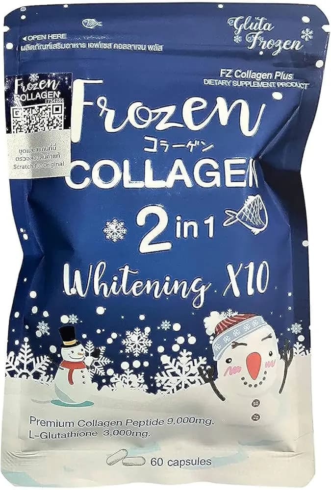 Frozen Collagen Whitening Capsules 60ct