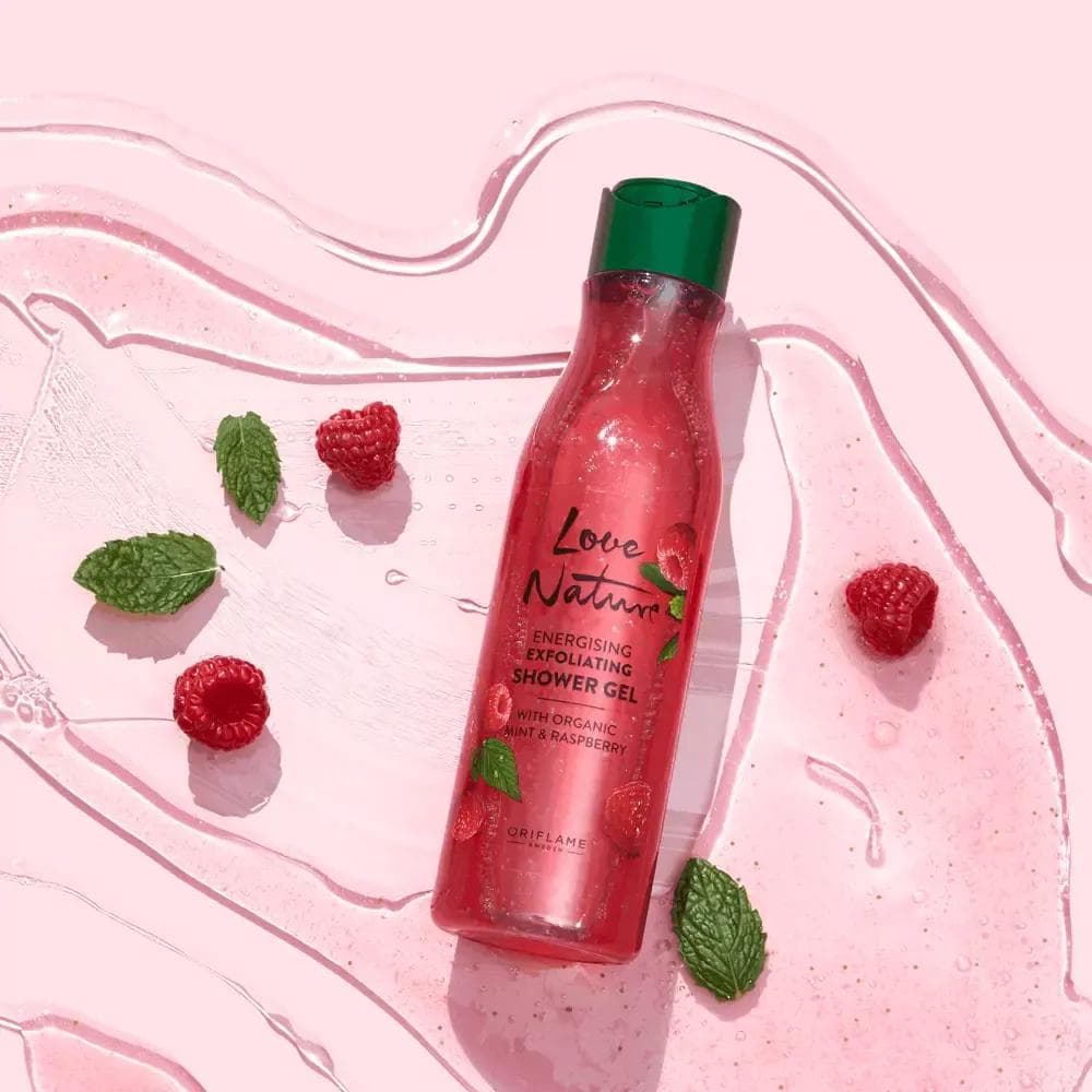 Lace Nourishing Body Wash 250ml Red Mint Raspberry