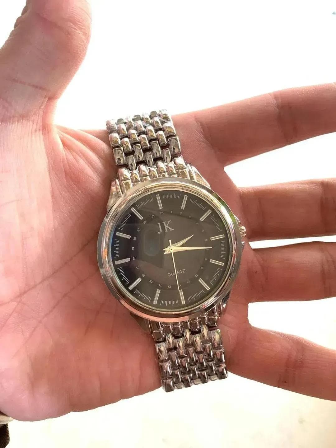 Women's Gold Chain Watch 2mm Stainless Steel Multicolor