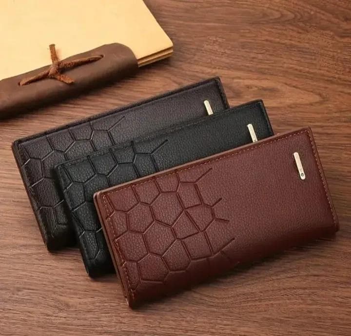 Men's Leather Wallet Bifold honey Design