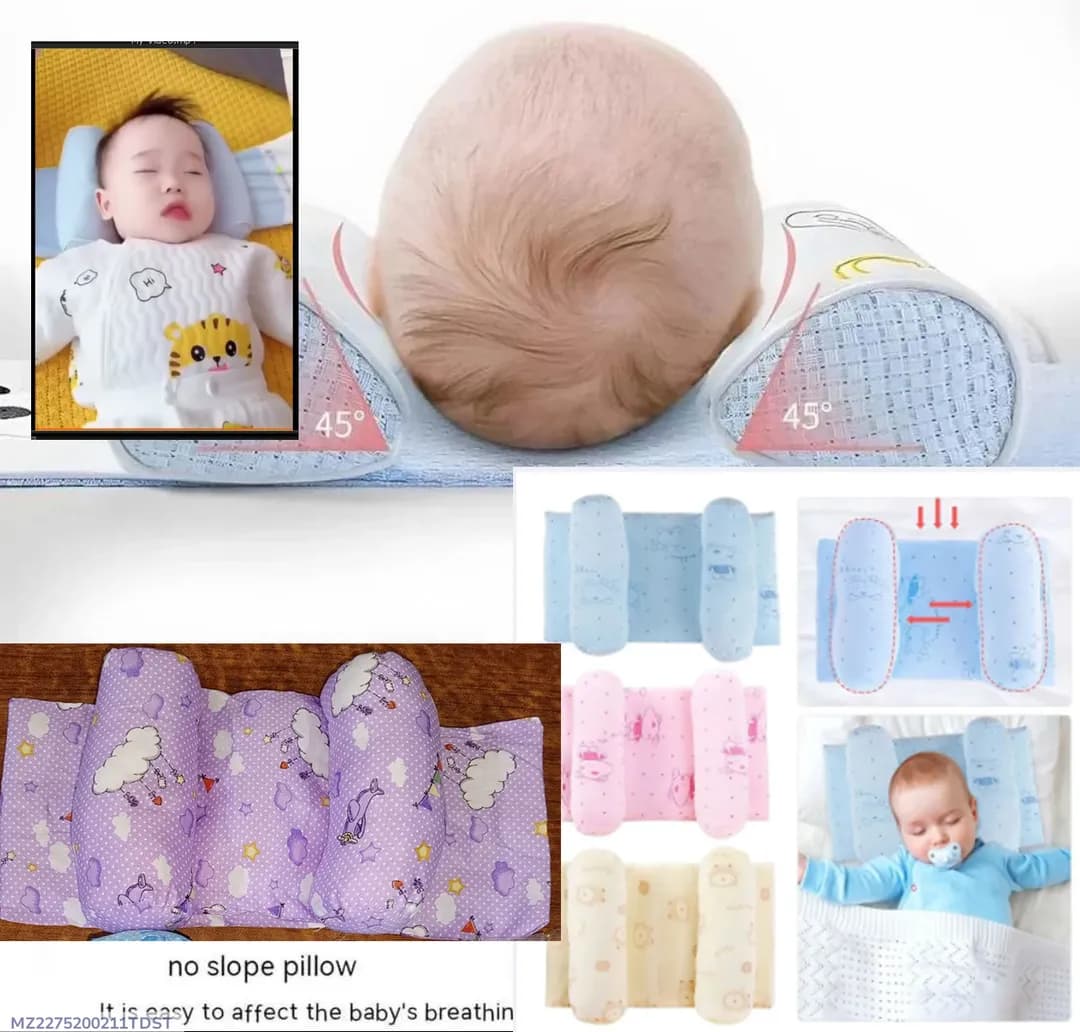 Soft Baby Head Support Pillow