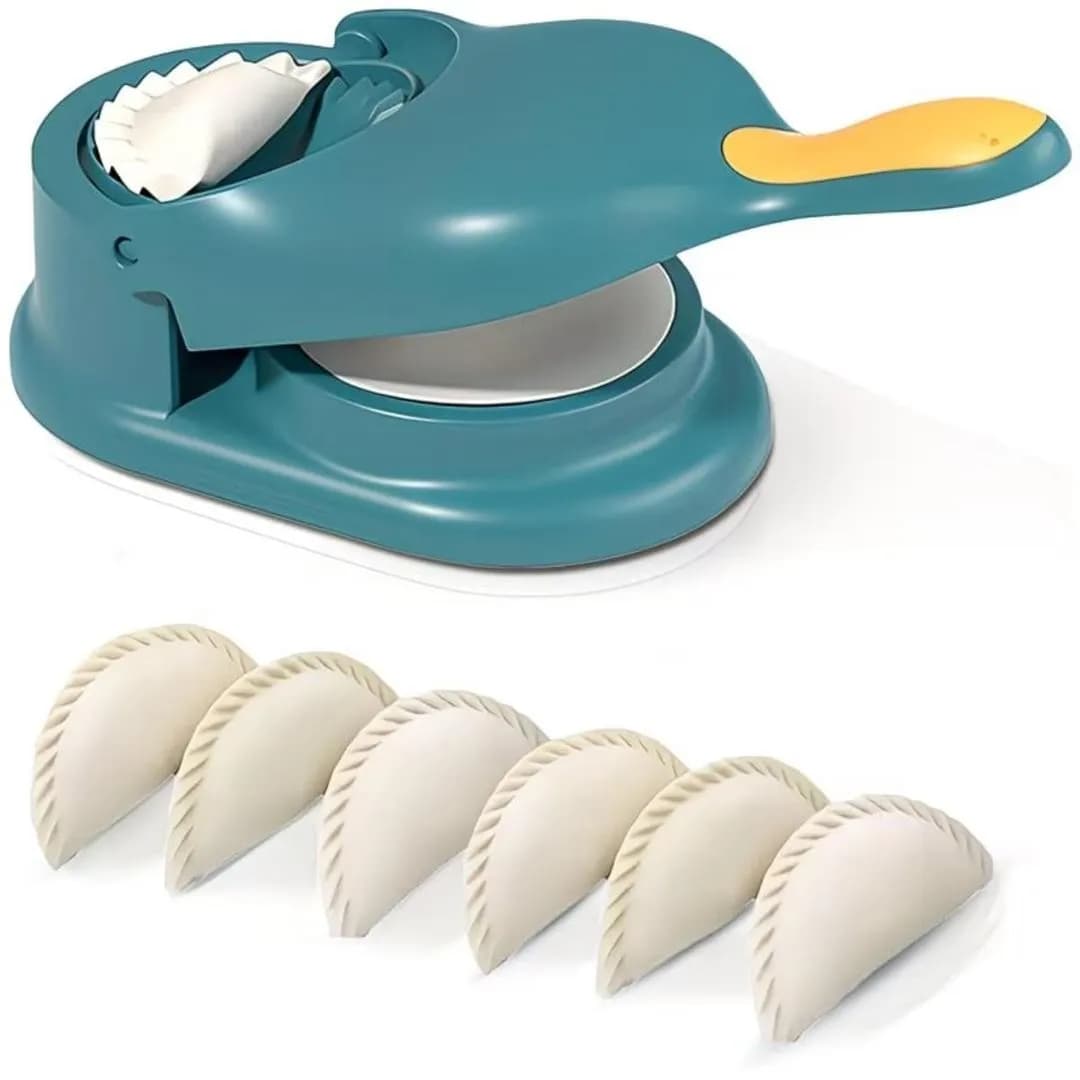2-in-1 Manual Dough Press for Dumplings & Khachori