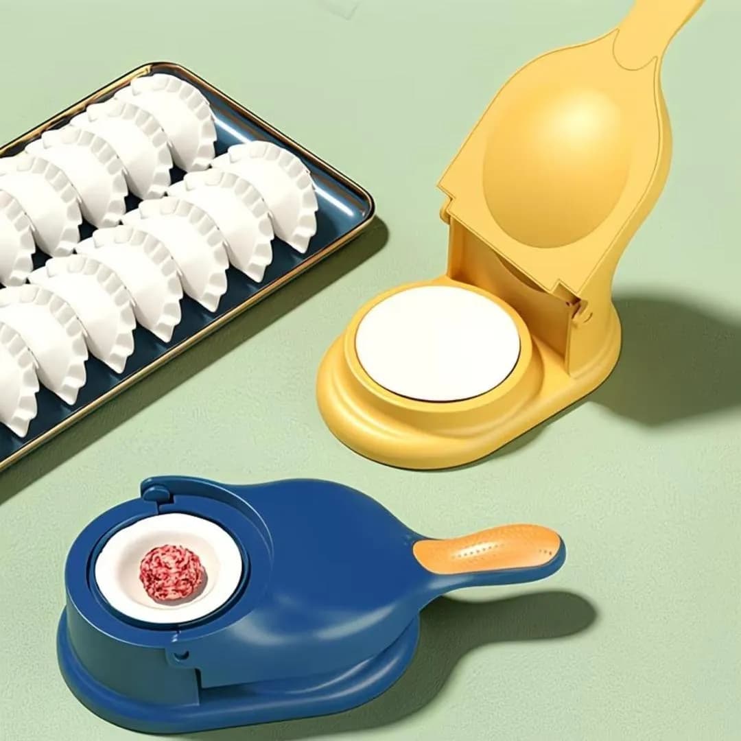 2-in-1 Manual Dough Press for Dumplings & Khachori