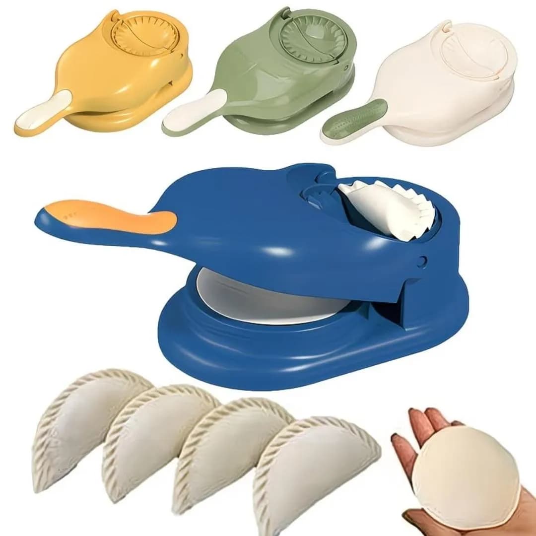 2-in-1 Manual Dumpling Maker for Home Kitchen