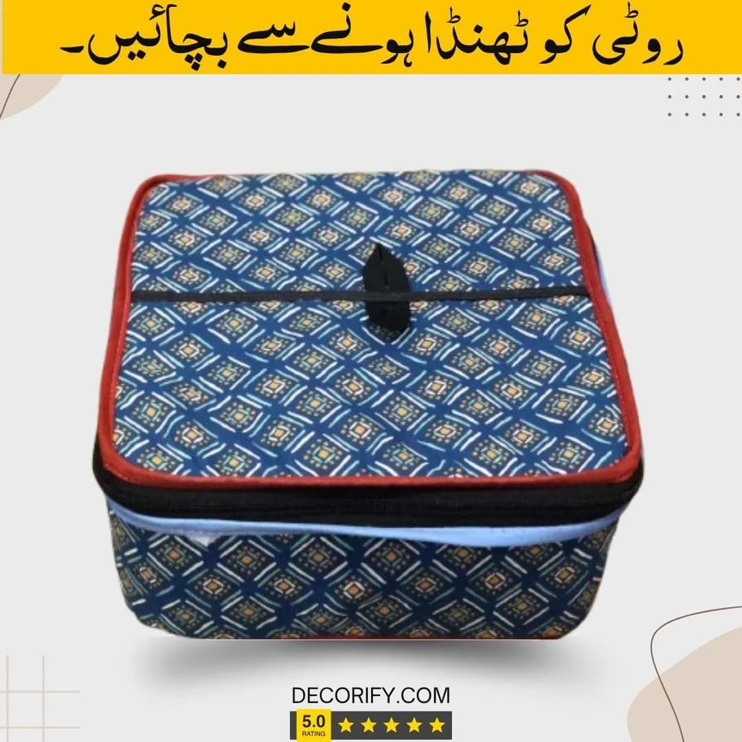 Portable Zipper Hotpot for Roti & Meals Warm Insulated