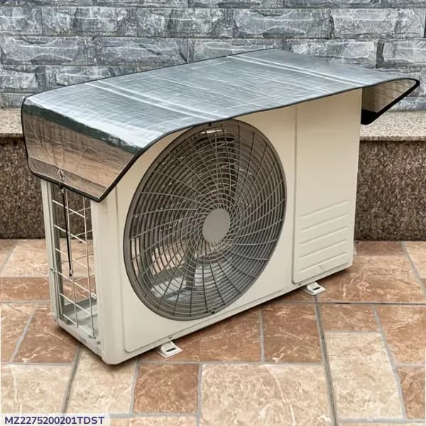 Outdoor Waterproof AC Cover Silver 37x17 Inch