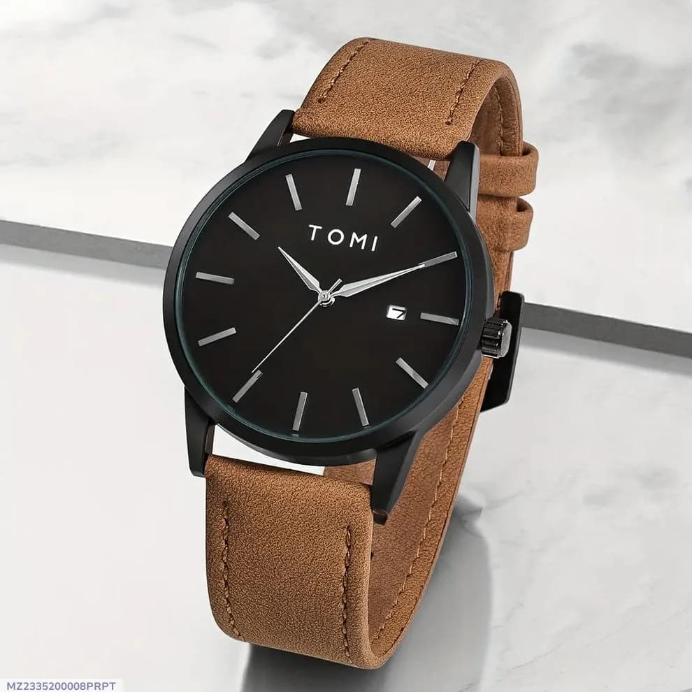 TOMI Watch For Men Date Quartz T-071