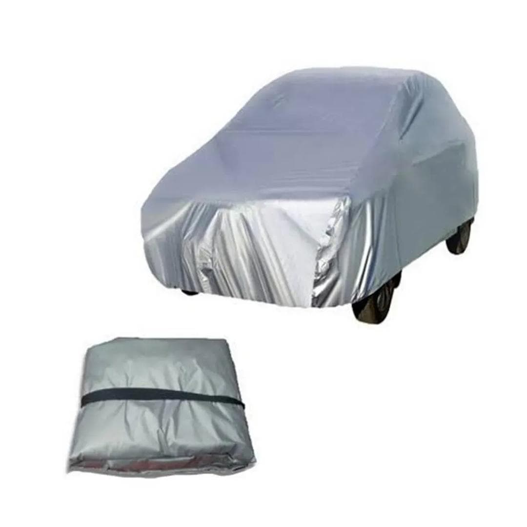 Silver Waterproof Car Cover Medium Parachute