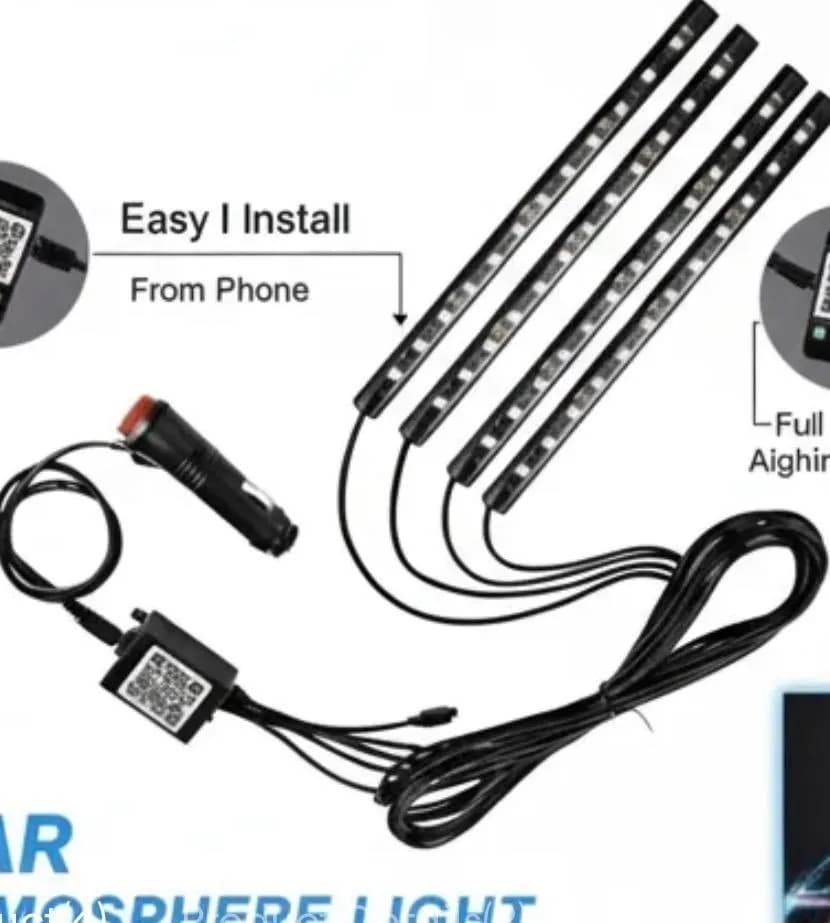 12LED Car Ambient Light with App Control