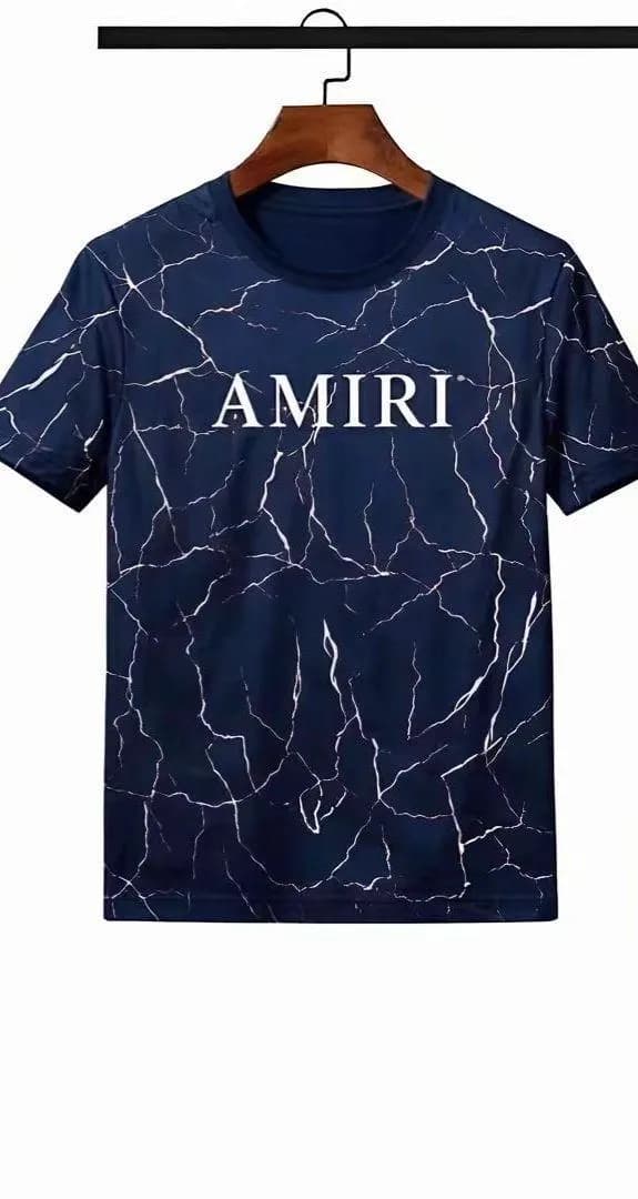 Men Navy Marble Print Track Suit AMIRT