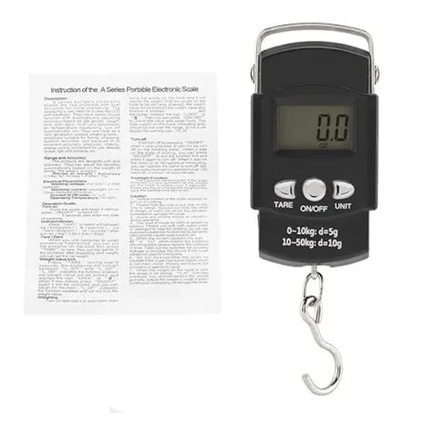 Digital Kitchen Scale 12kg Auto Off Black