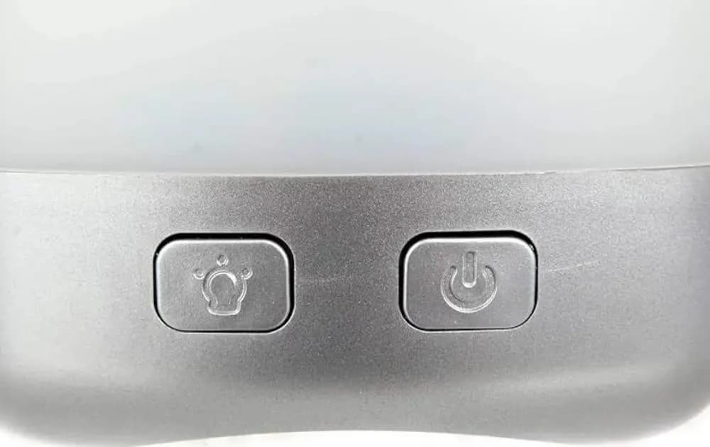 White Air Humidifier with LED Light & 200mAh Battery
