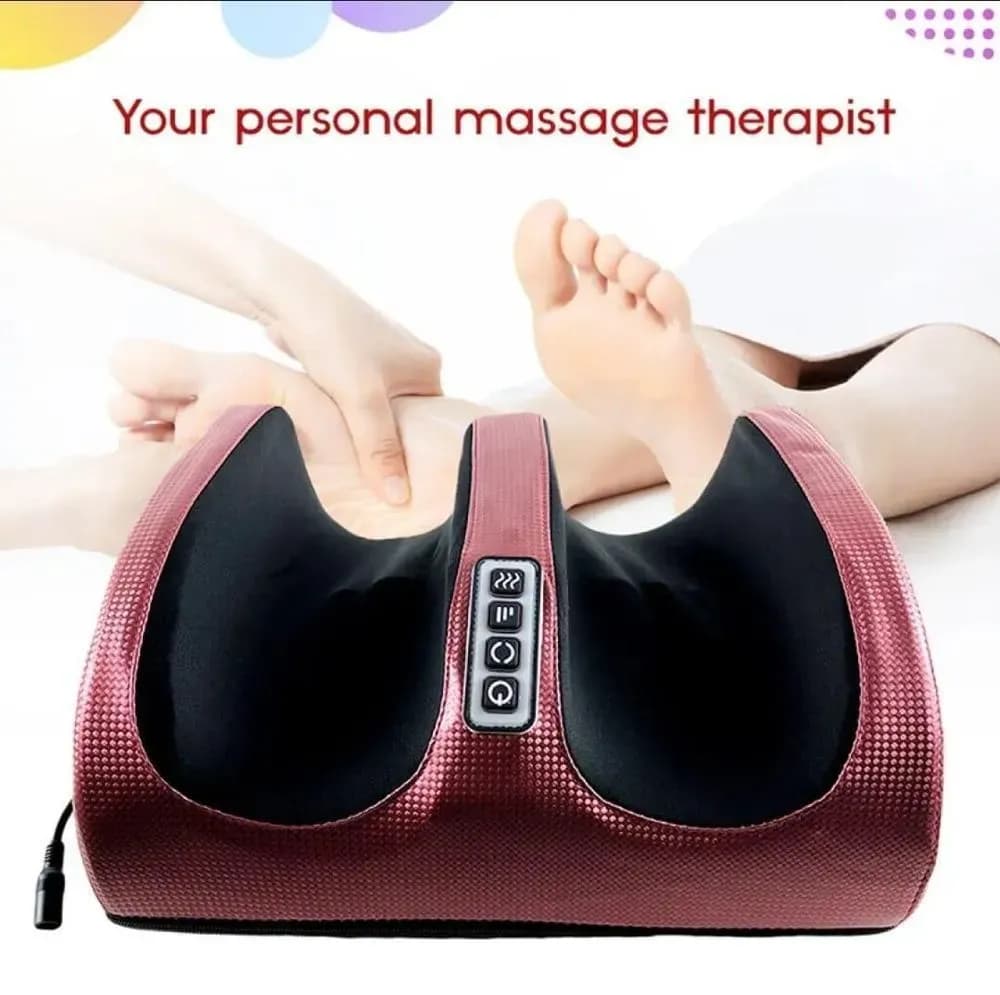 Electric Foot Massager Mini Black ABS 200mAh
