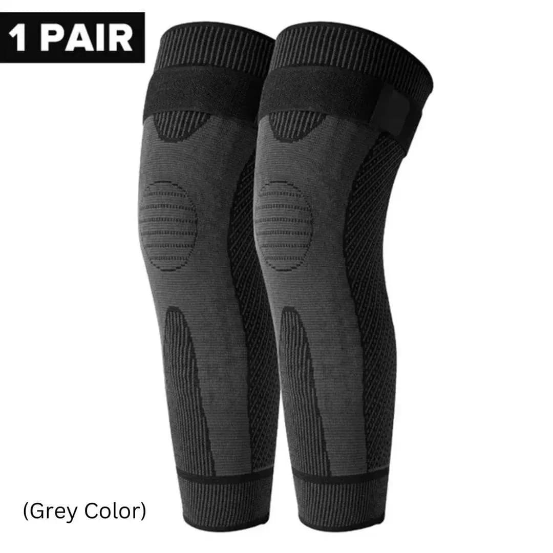 Grey Knee Straps for Sports & Daily Use