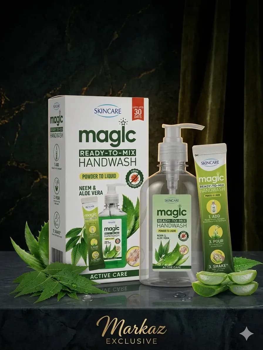 Magic Ready-to-Mix Handwash Powder Neem Aloe Vera