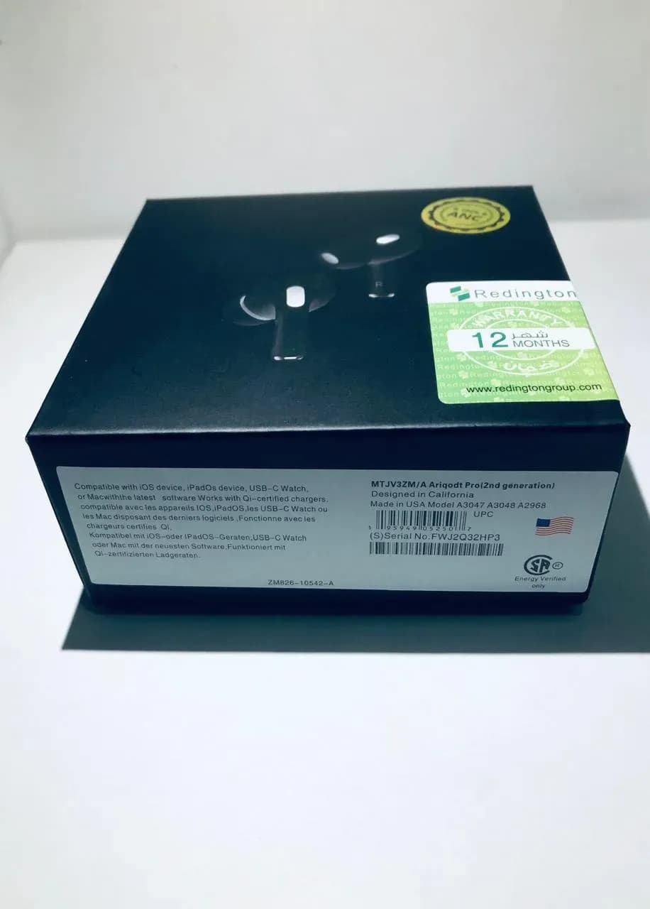 Bluetooth 5 Airpods Black White Noise Cancelling 250mAh