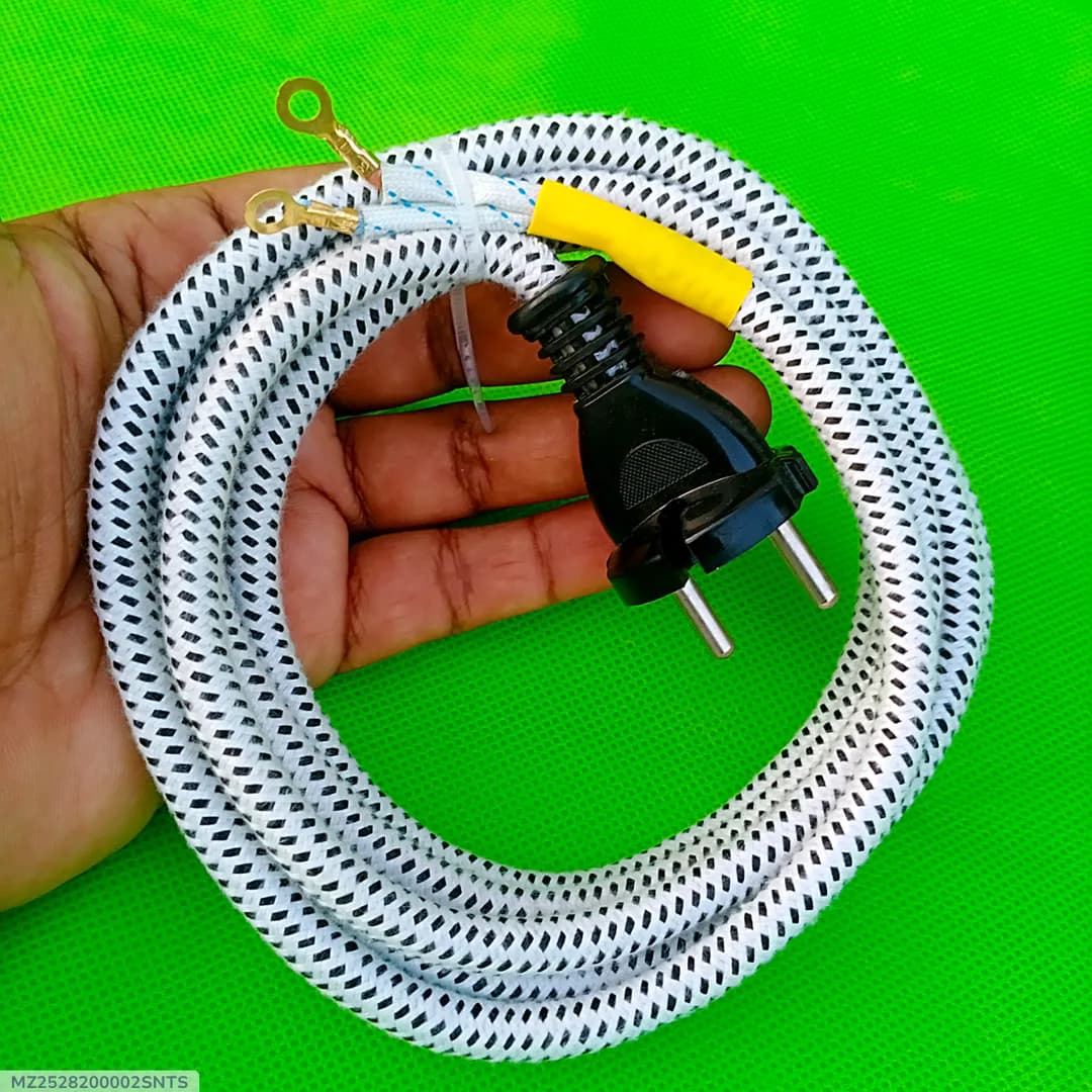 Electric Iron Wire Lead 40/76 Copper Black