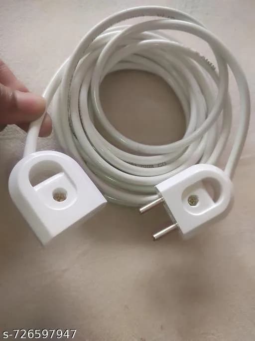 Electrical Extension Cable 20ft 40/76 With 2 Pin Male Female Electric Plug Flexible HQ 40/76 two core cable