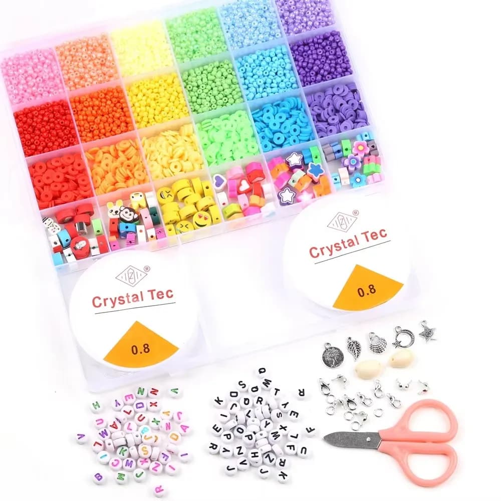 Modern Design Multicolored DIY Jewellery Beads