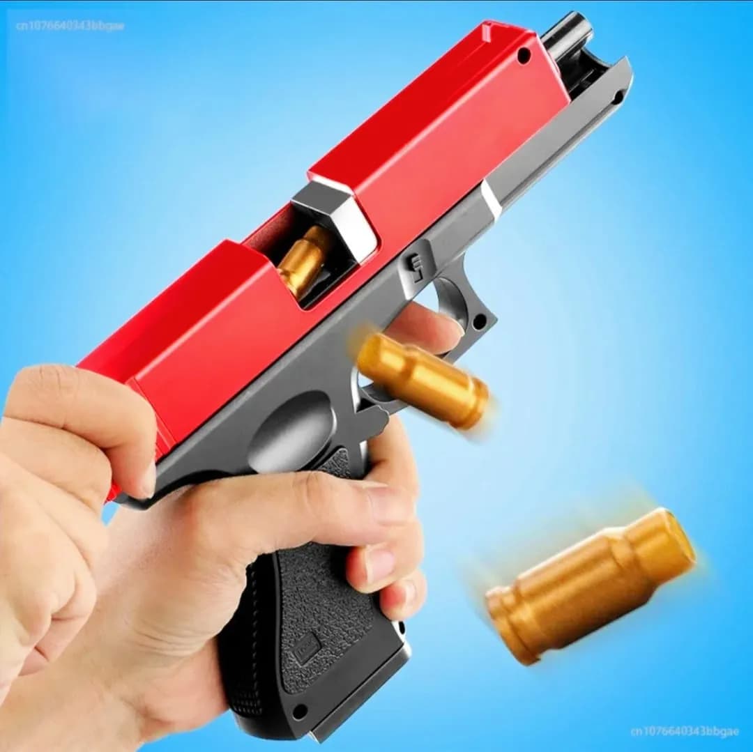 Glock Soft Bullet Toy Gun with Shell Ejection for Boys